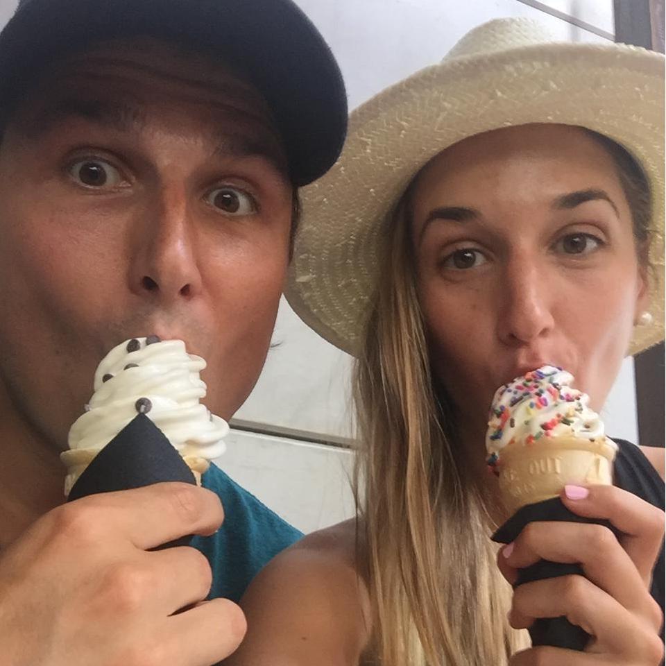 Eating ice cream - part 3 (August 2016)