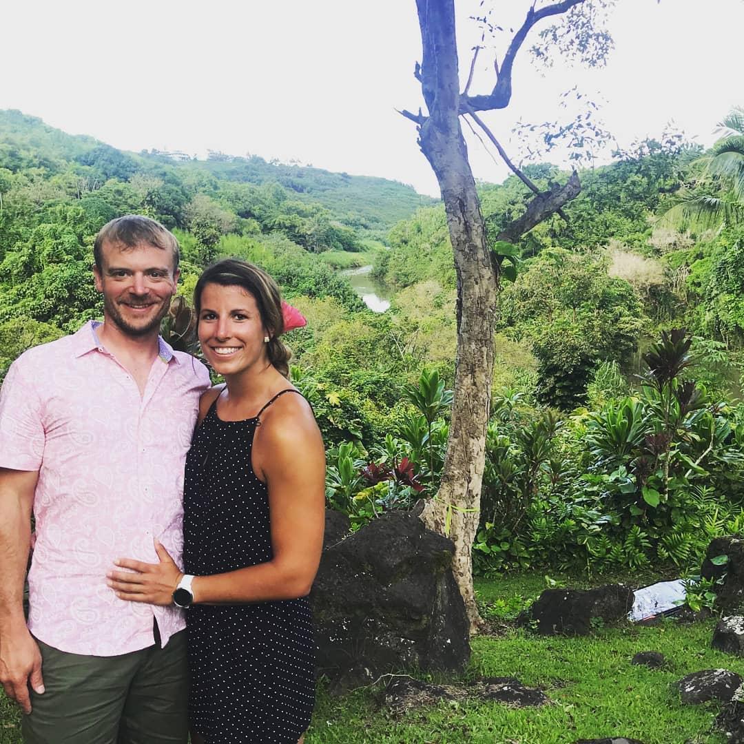 Cassie took Nick to Kuai for a family wedding. He got to swim in the ocean for the first time!