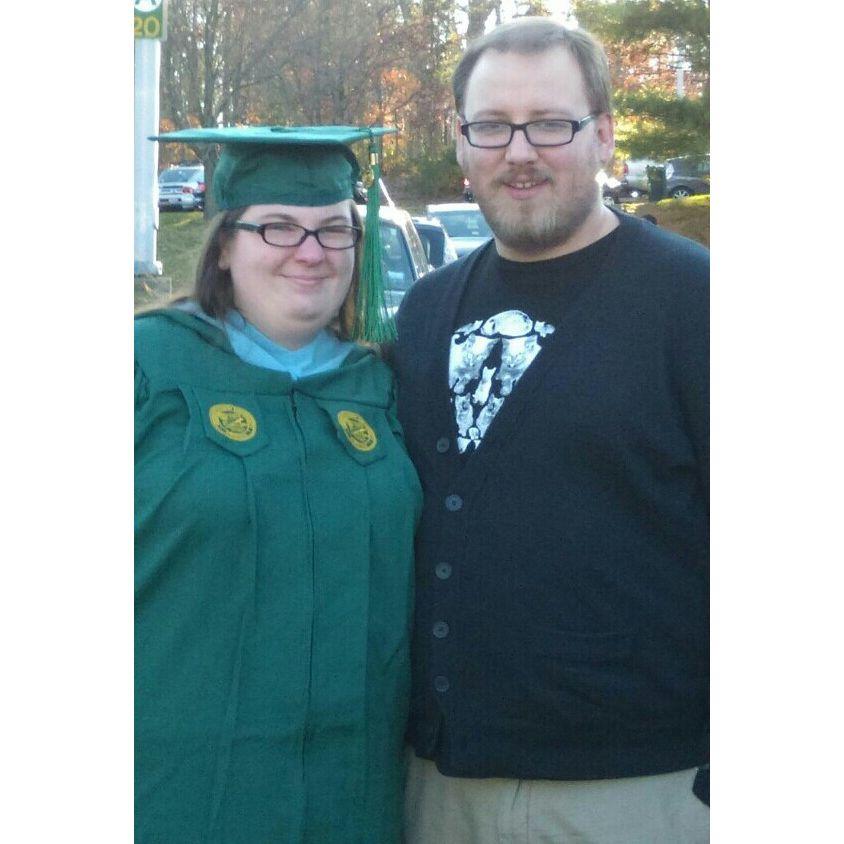 Laura got her Master's in Education!
