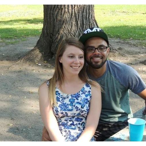The day before we moved to San Diego. Our "bon voyage picnic".