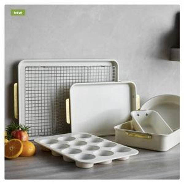 Reserve Bakeware 7-Piece Set | Cream