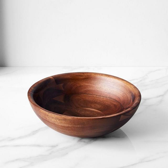 Mixed Wood Serving Bowl, Serve, Small