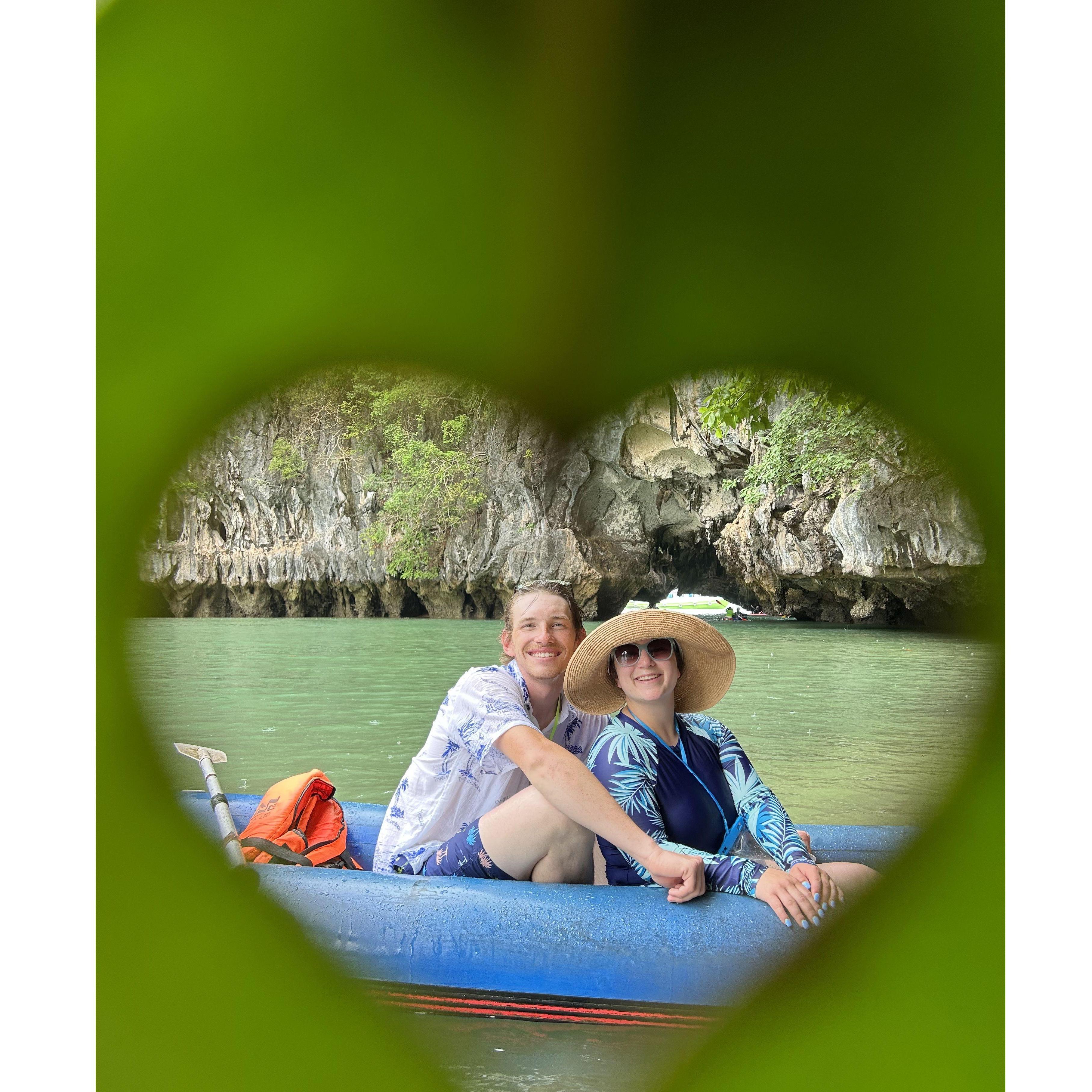 One day before the proposal...