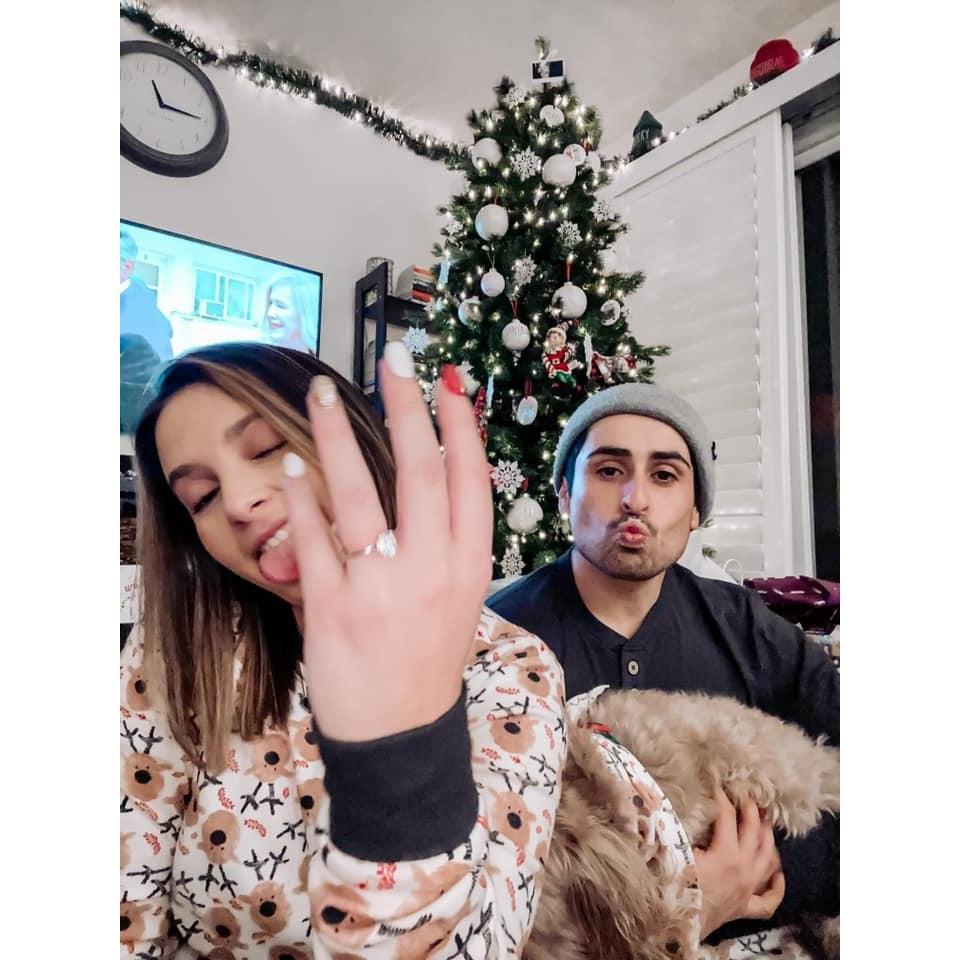 Gotta show the new bling off!