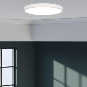 Project Source Adjustable Color Temperature 13-in White Indoor 1 -Light LED Flush Mount Light with Acrylic Shade