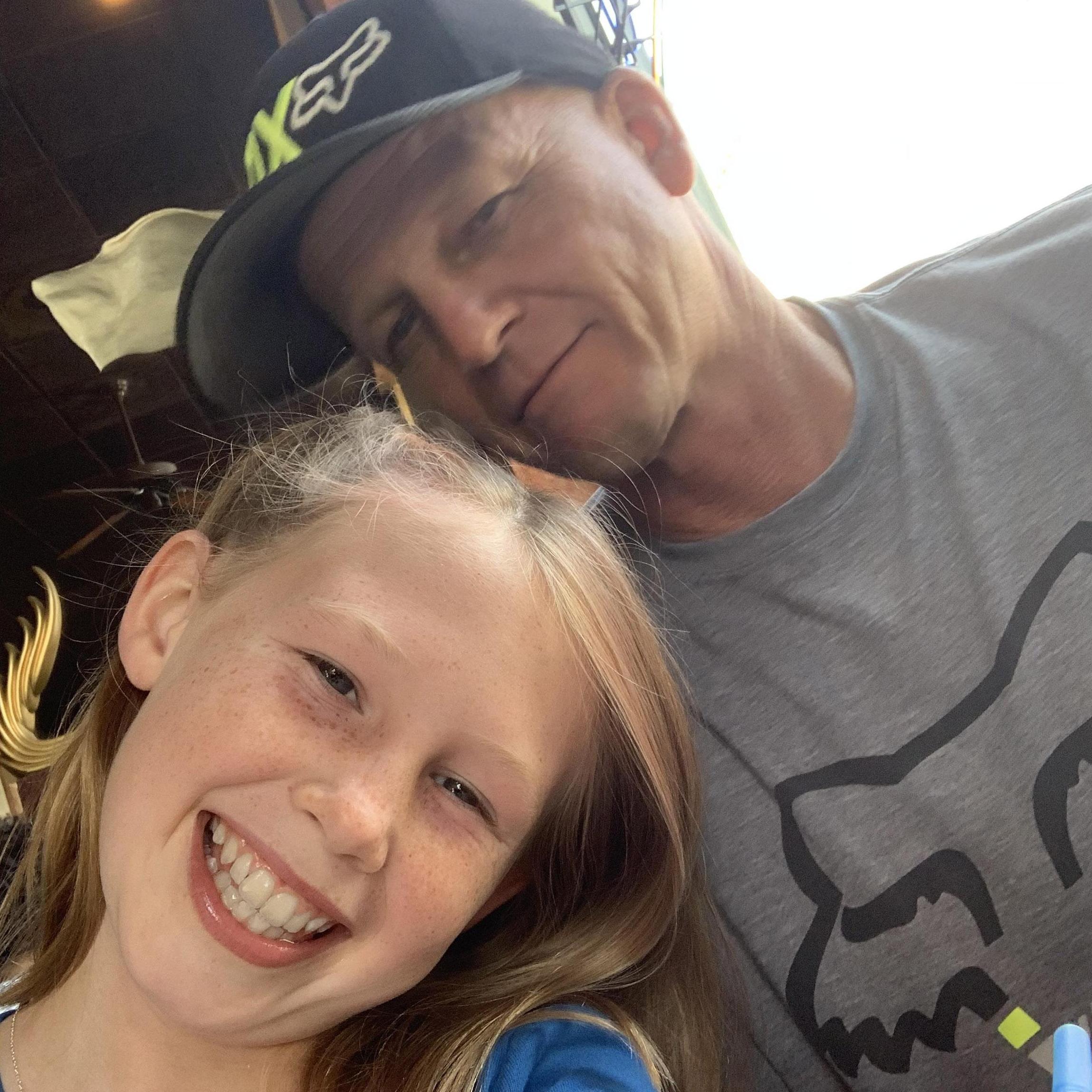 The relationship between these two warms my heart. His presence in her life is so special.