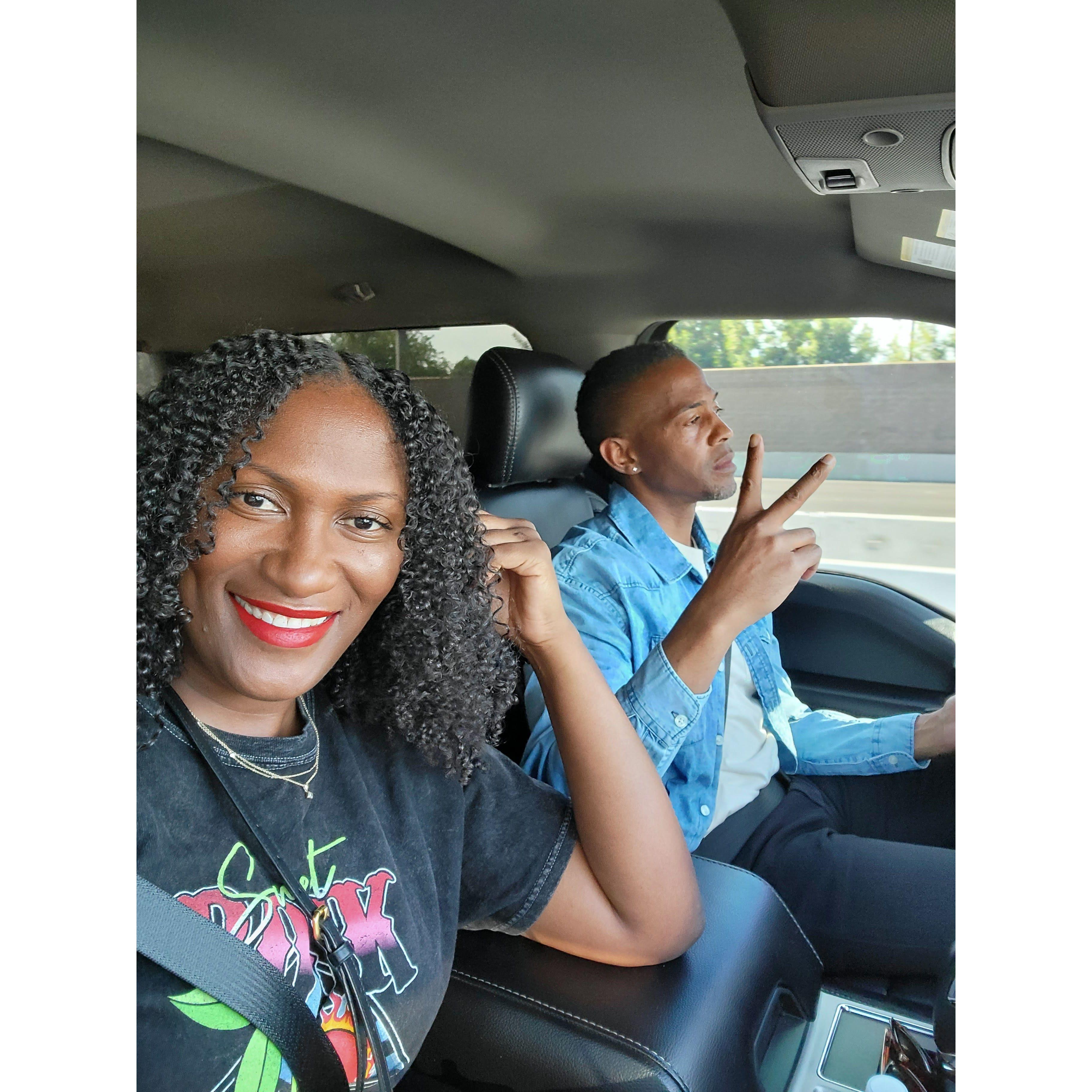 rolling with my boo