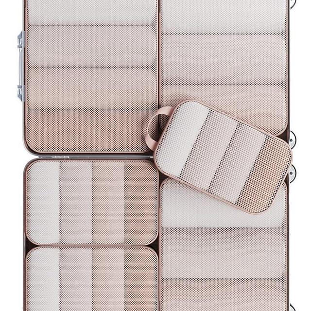 Veken 6/9/11 Set Compression Packing Cubes for Travel Essentials,Compressible Expandable Large Luggage Suitcase Organizer Bags for Clothing,Durable Space Saver Storage Bags(Beige)