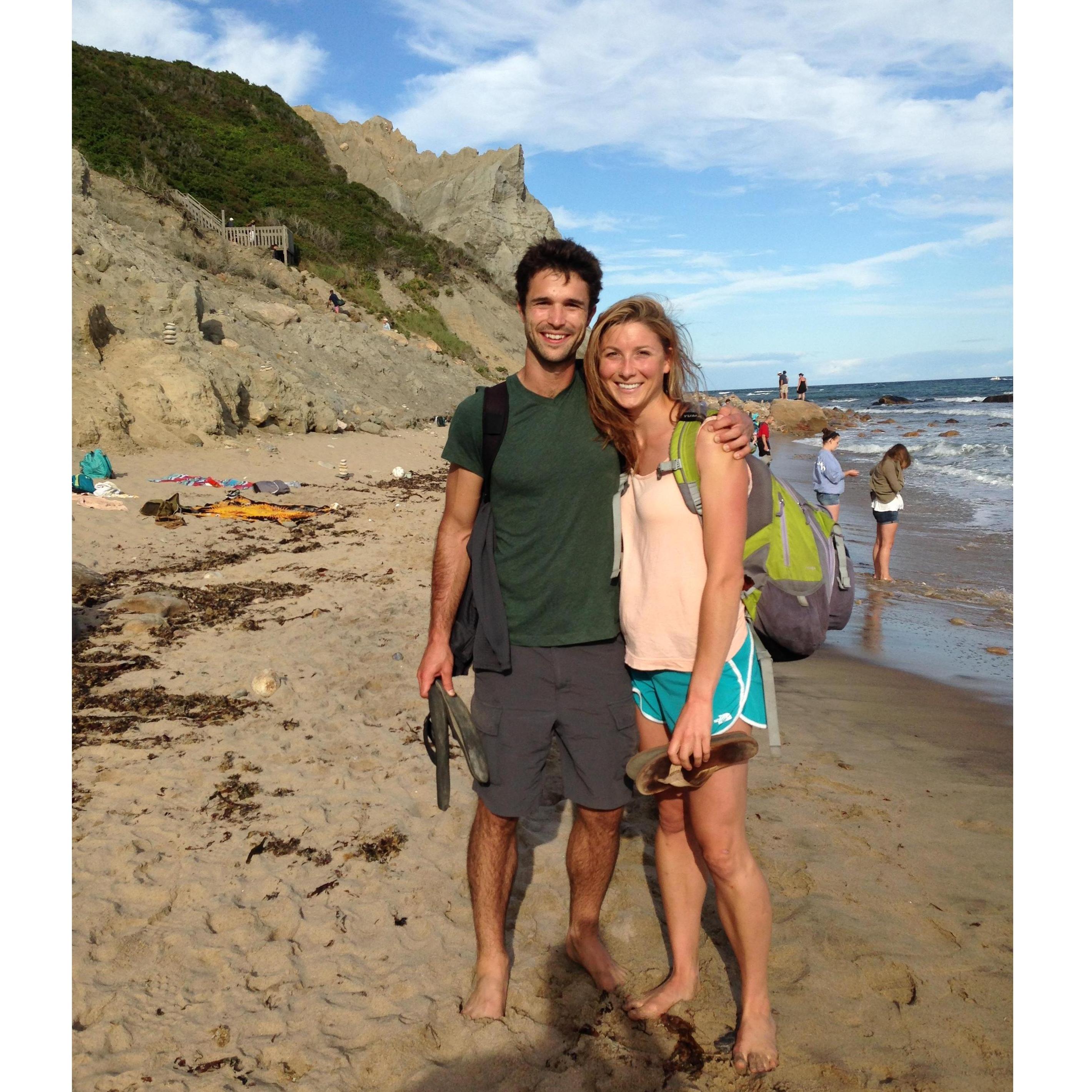 Mohegan Bluffs, Block Island, RI 2014