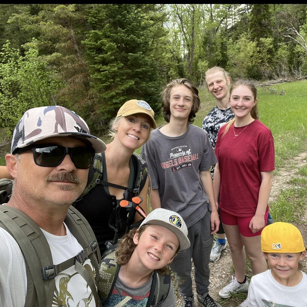 Hiking with Karlee's family