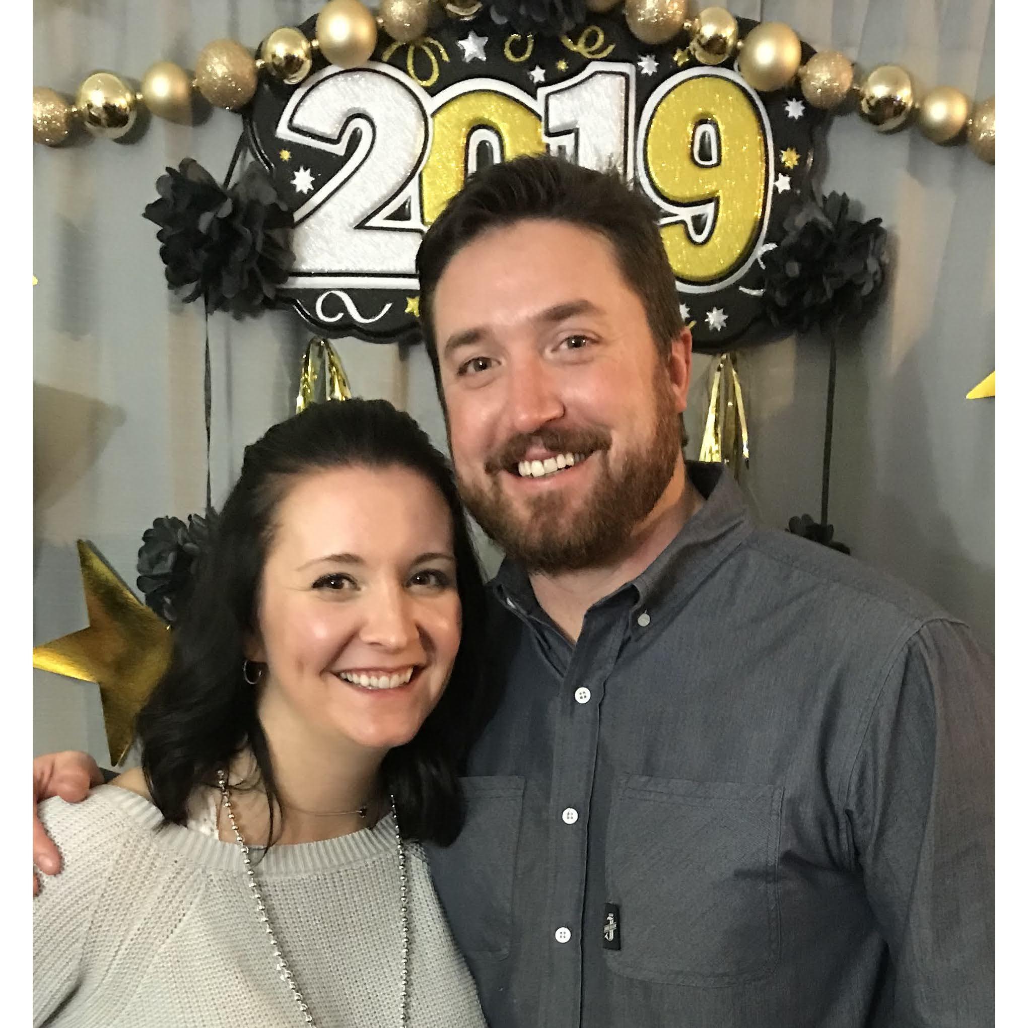 First picture together! Ringing in 2019.