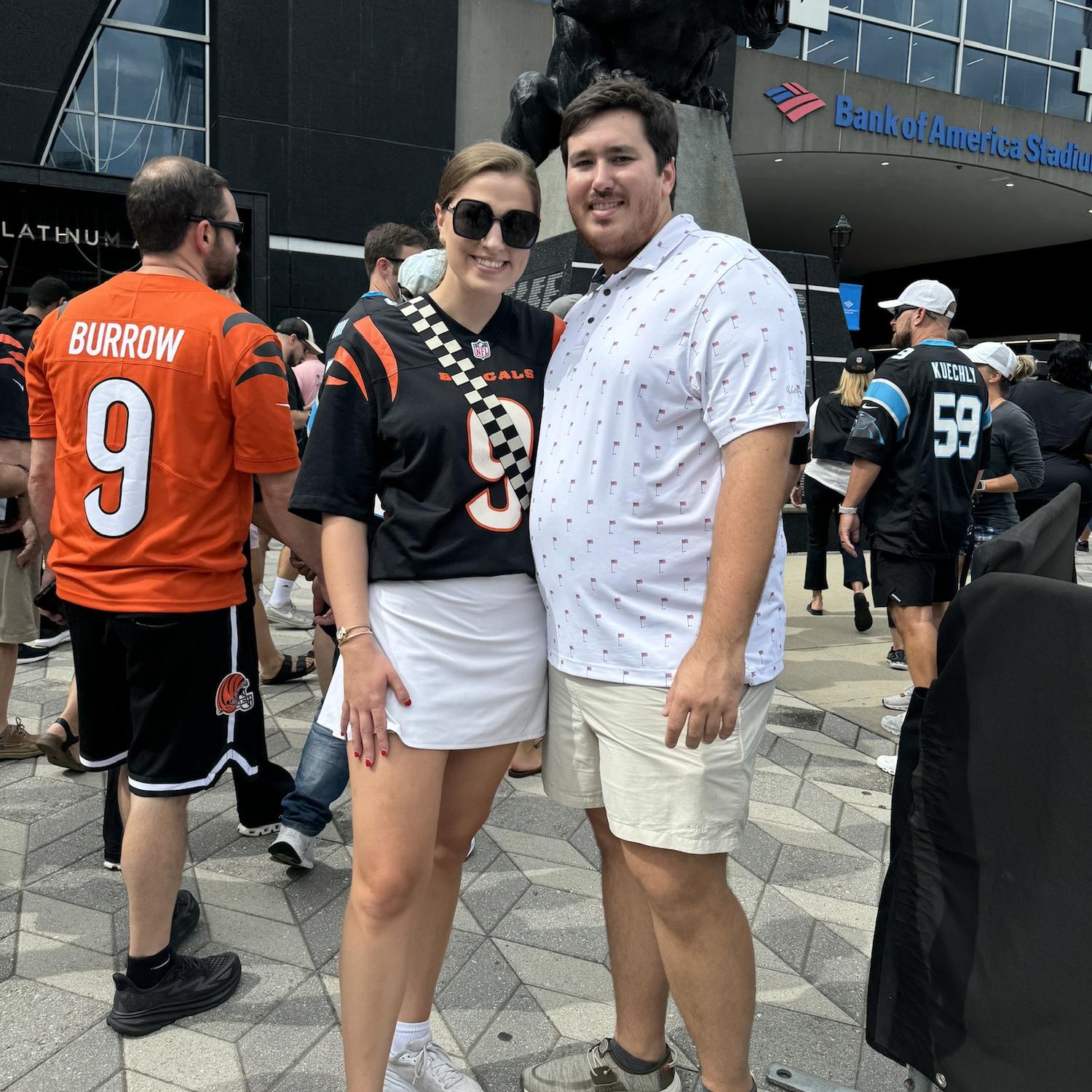 Cincinnati Bengals vs. Carolina Panthers, Charlotte, NC, September 2024