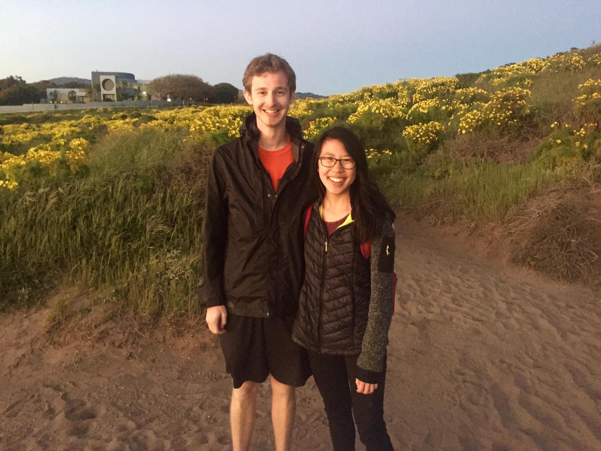 At Point Dume in Malibu!