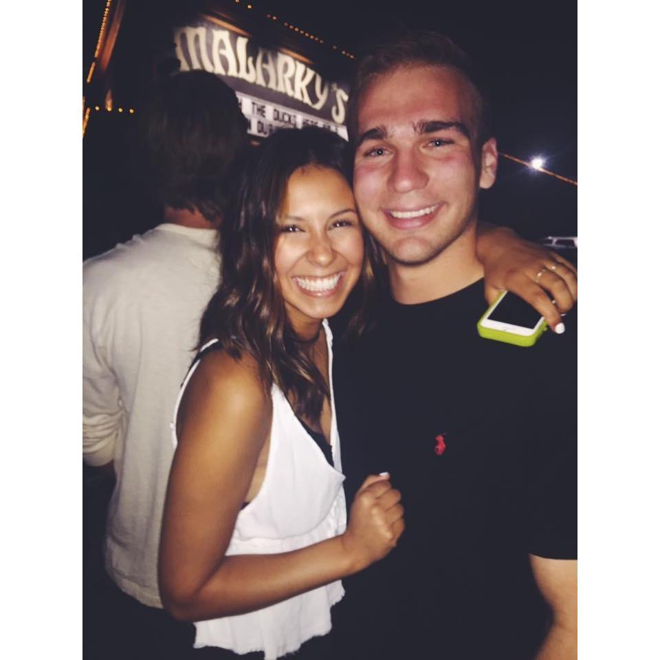 Celebrating Joey's last visit to Chapman University before G's graduation!