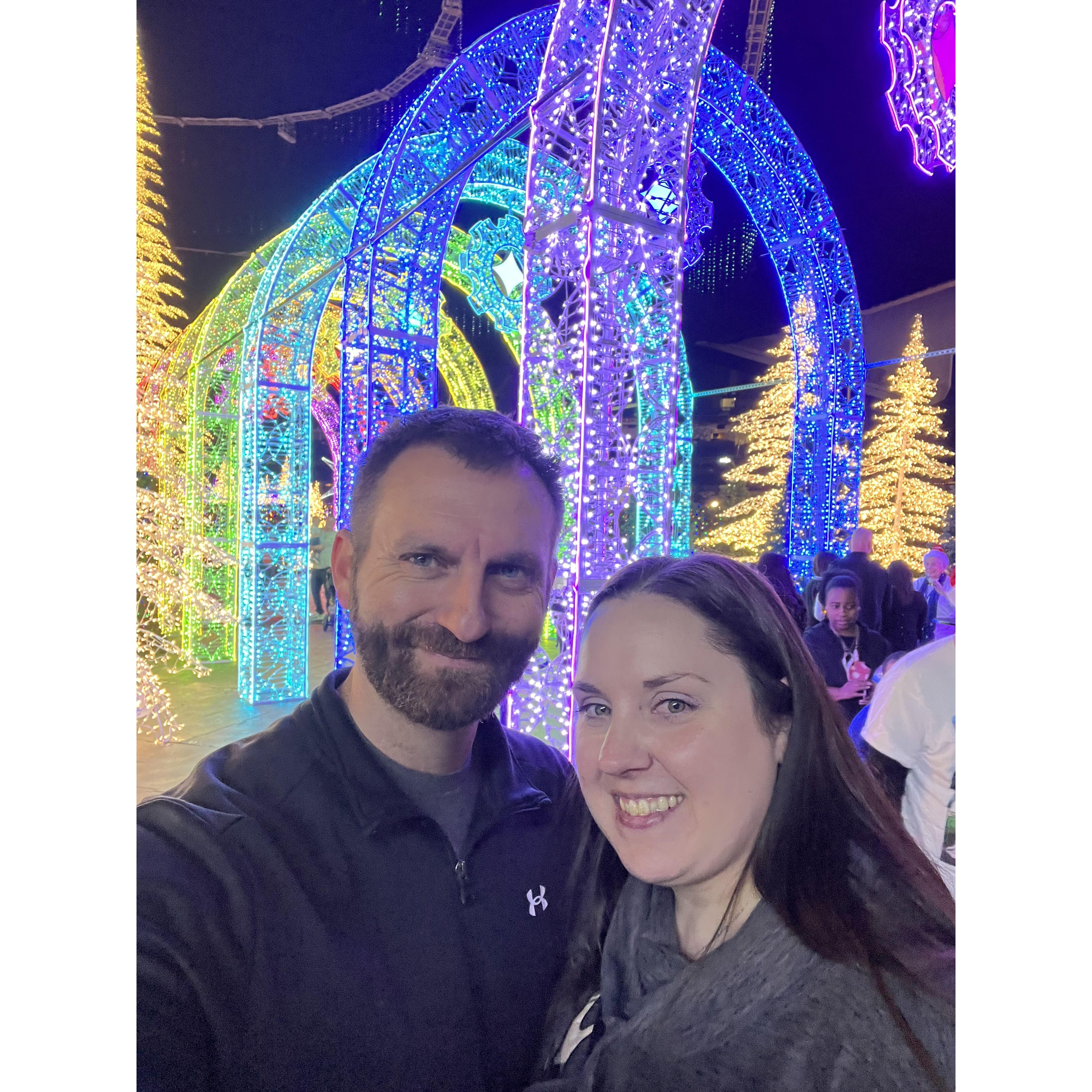 Enchanted Light Display December 2023