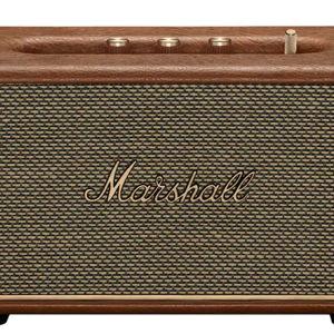 Marshall - Acton III Bluetooth Home Speaker with Bass / Treble / Volume Controls and 3.5 mm Auxiliary Input - Brown