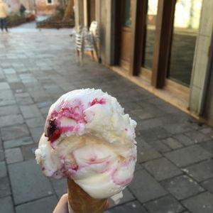 Gelato for two in Rome