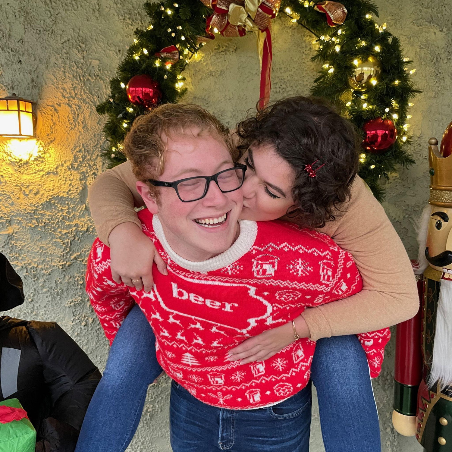 Dec 2020: Celebrating an early Christmas in Des Moines before Saylor went to see family in South Carolina!