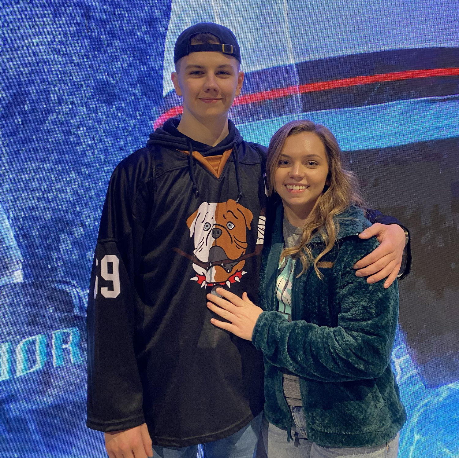 First Kraken hockey game together