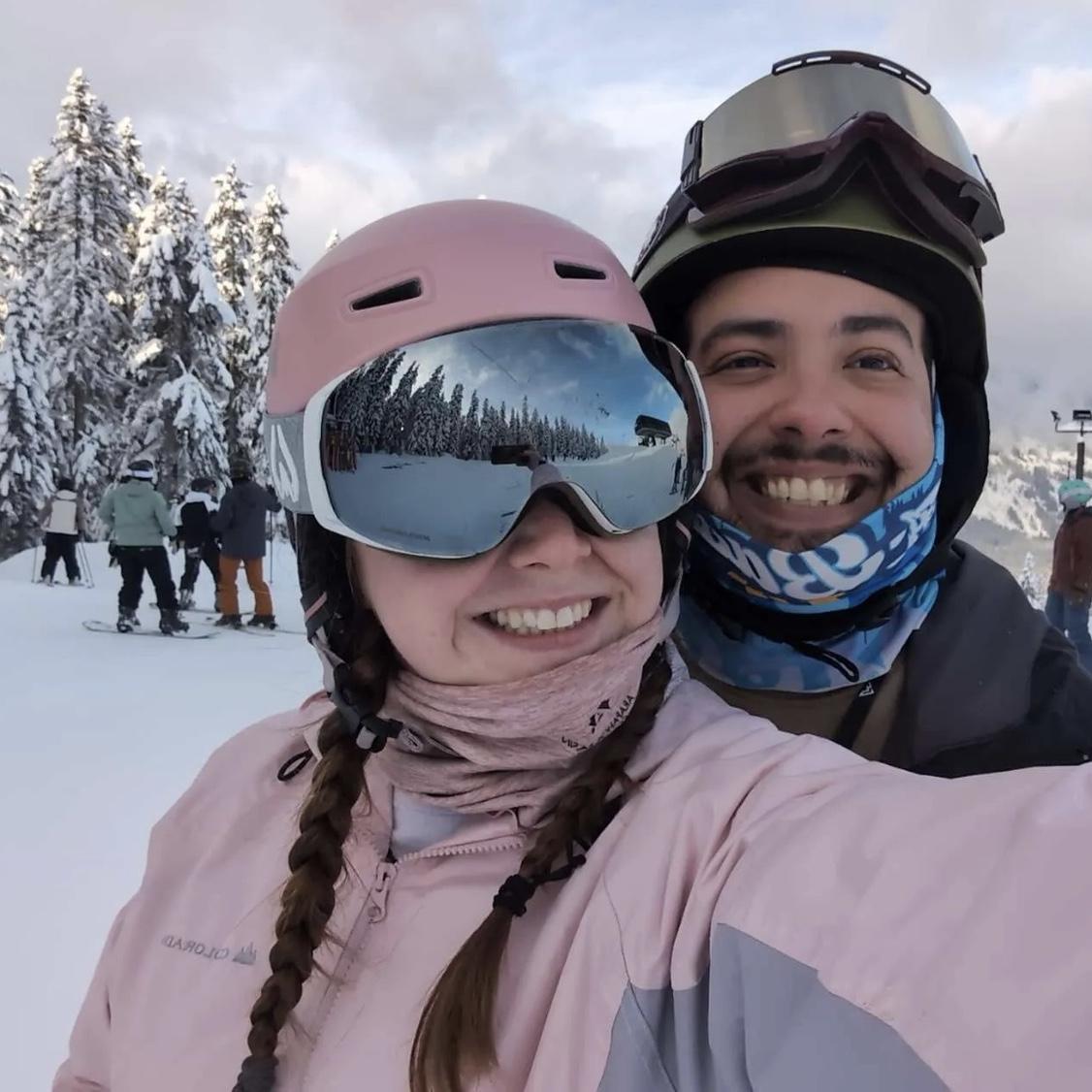 Snowboarding new places!