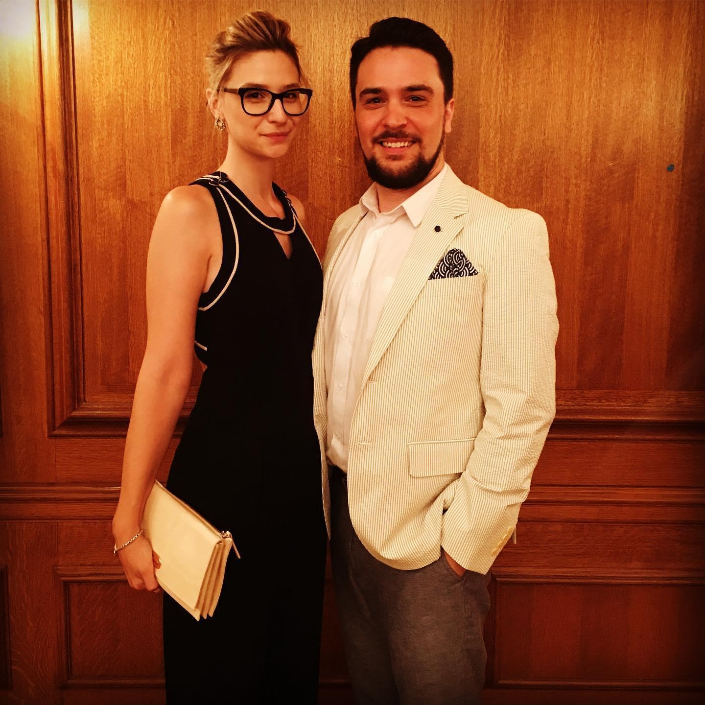 At a friend's wedding in Michigan