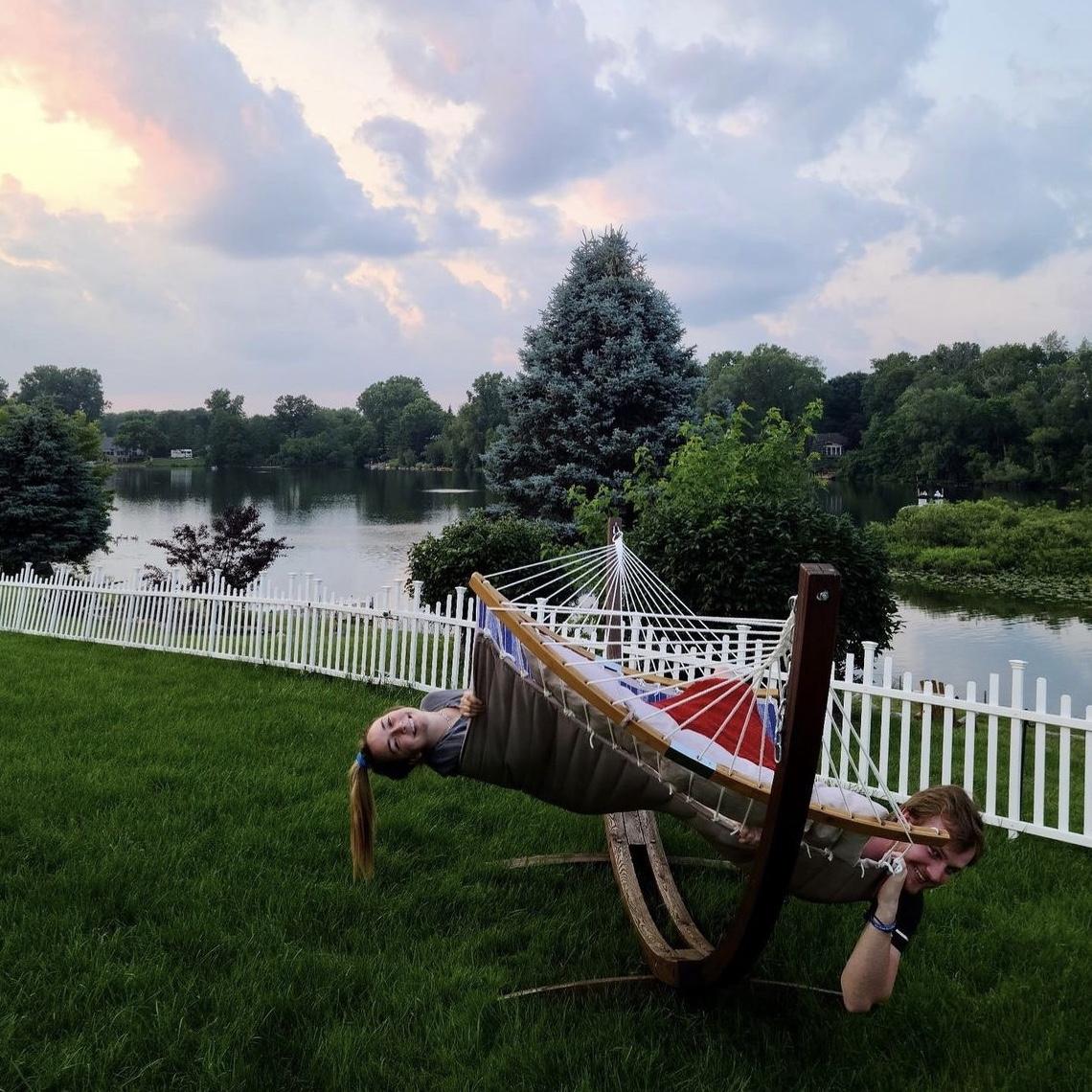 Our favorite place to go in the summer (Paige's mom's lake house).