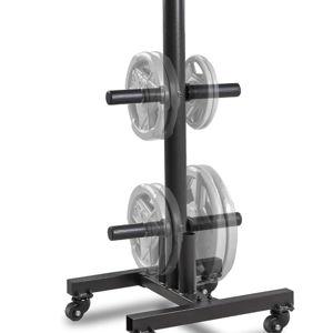 Marcy Olympic Weight Plate Tree for 2-Inch Plates Weight Storage Rack