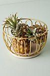 Gold Wire Mini Fruit Basket