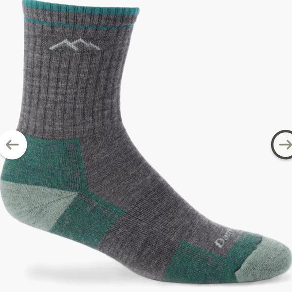 Darn Tough Hiker Micro Crew Cushion Socks - Women's | REI Co-op Color: Slate