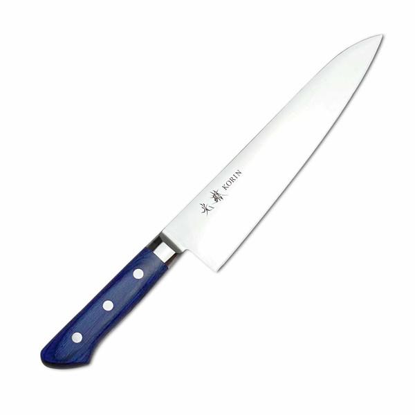 Korin Mahogany Royal Blue Inox Gyuto