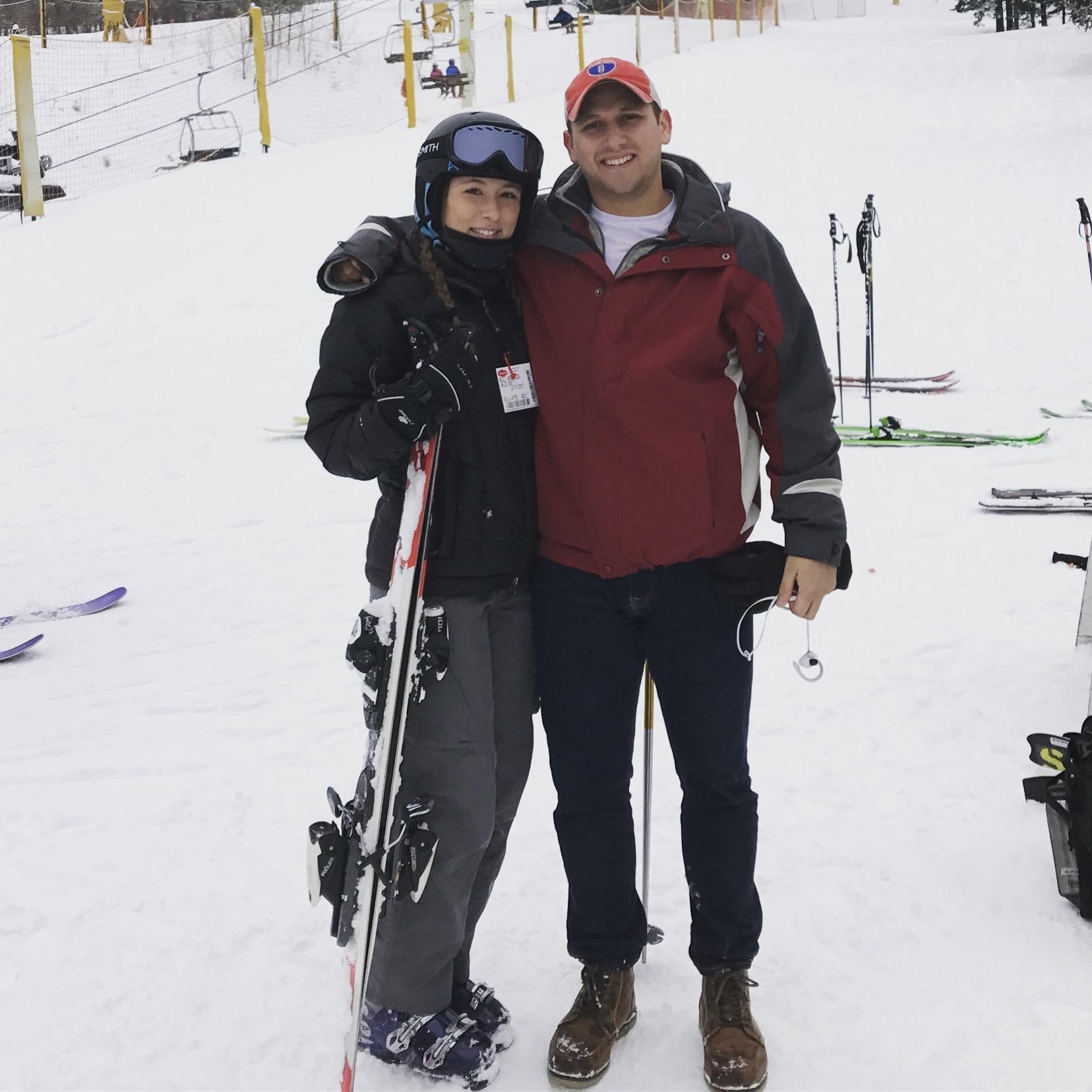 first Stratton ski trip with the Franchella Fam!