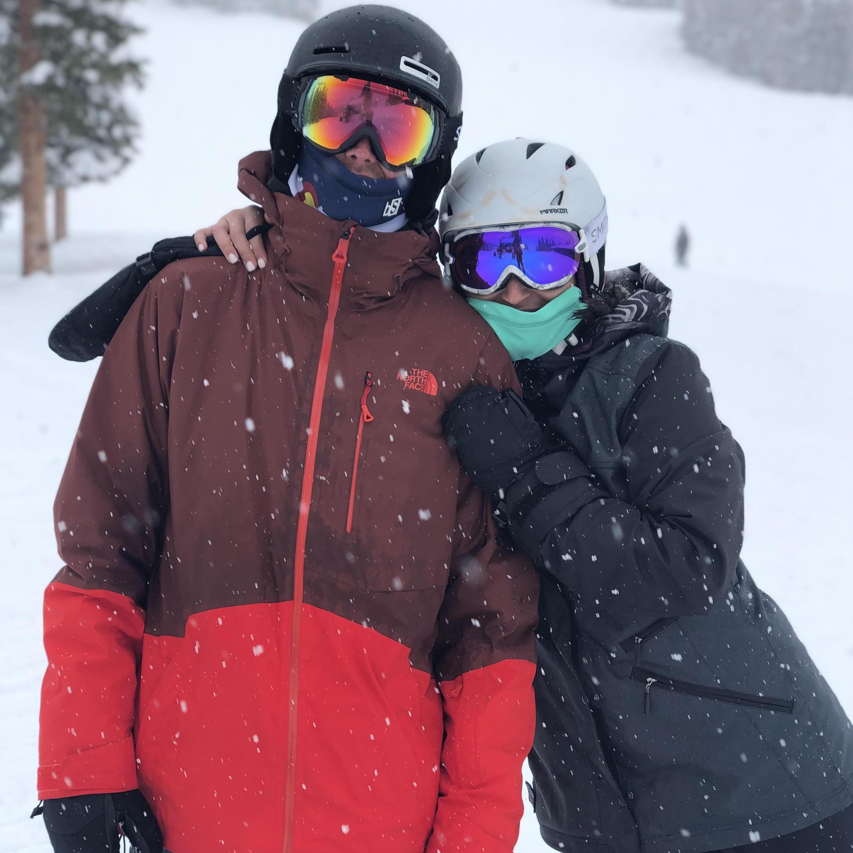 Snowboarding, Aspen, March 2019