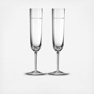 Vera Bande Champagne Flute, Set of 2
