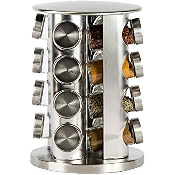 Double2C Revolving Countertop Spice Rack