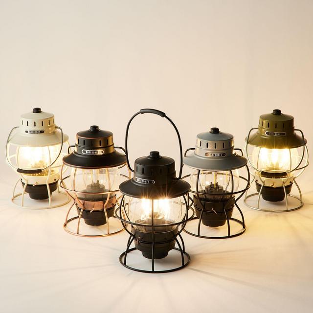 Barebones Living LED Rechargeable Railroad Lantern