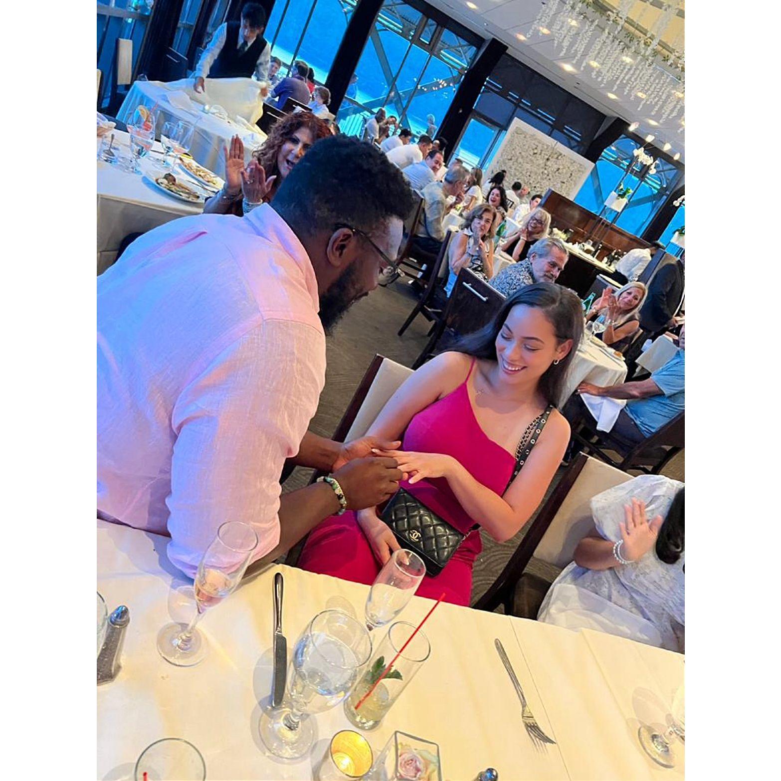 When we got engaged