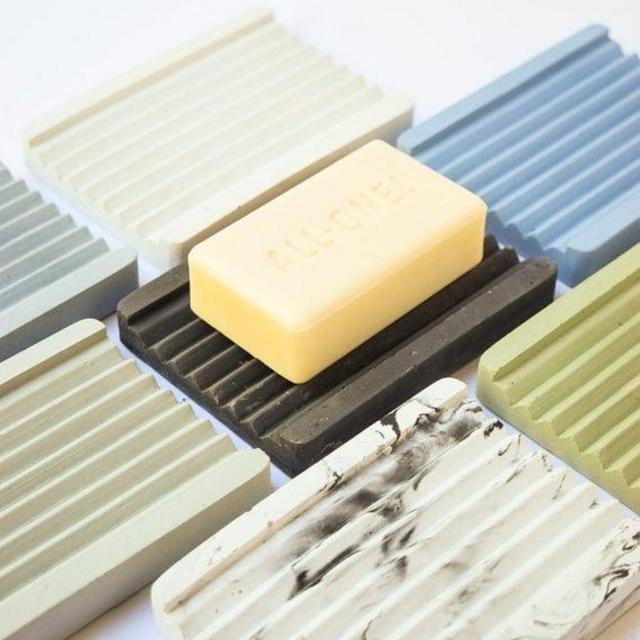 Concrete Soap Dish