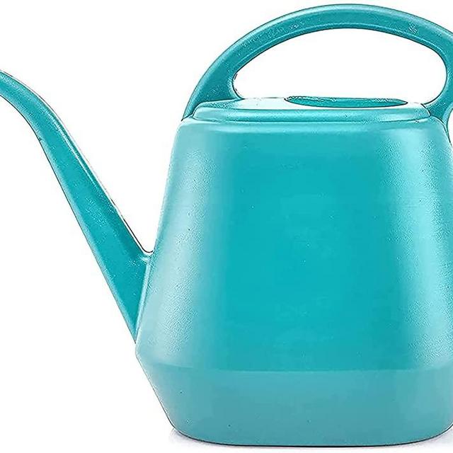 Fasmov Plastic Watering Can, Bright Blue, 1-Gallon