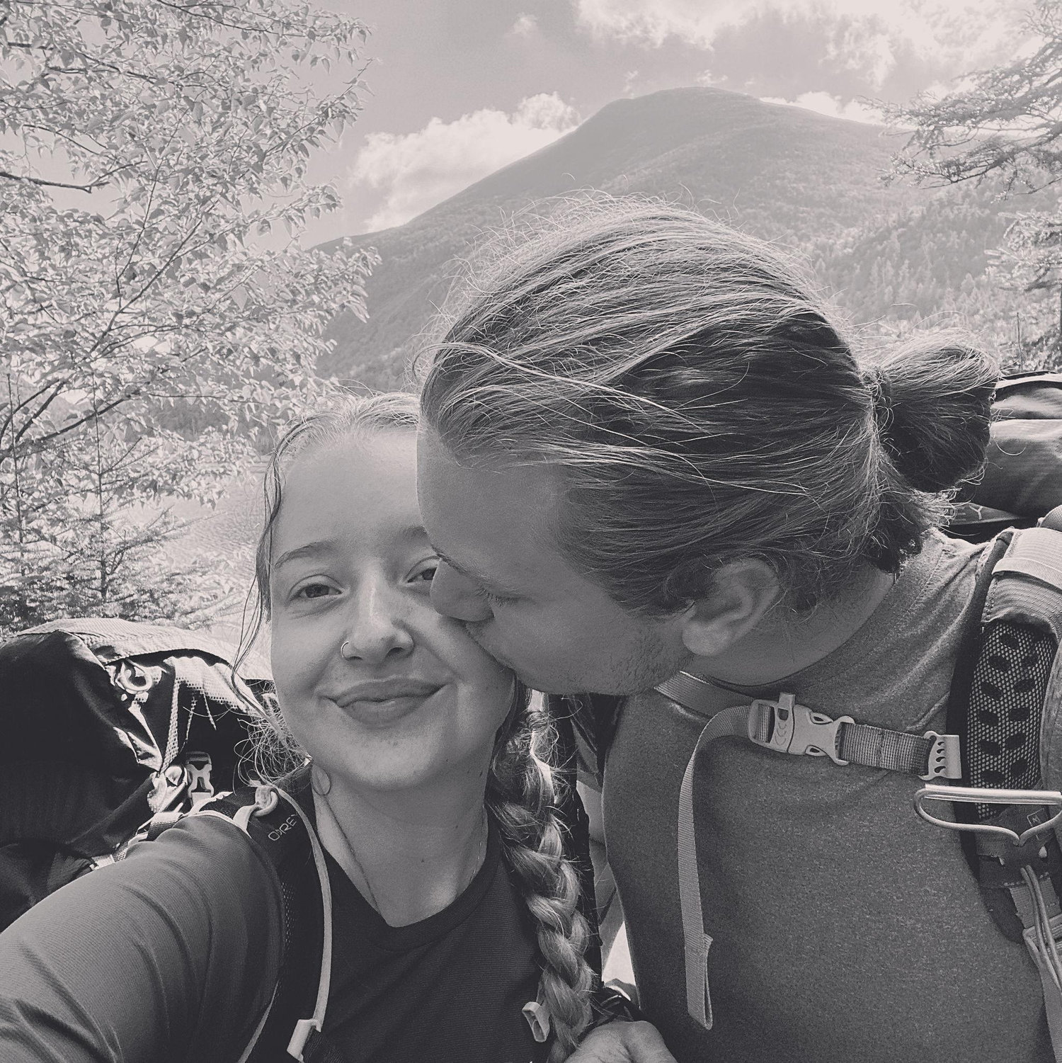 Our first mountain!
