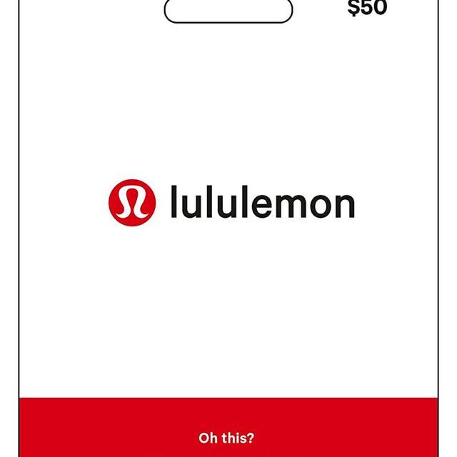lululemon Gift Card