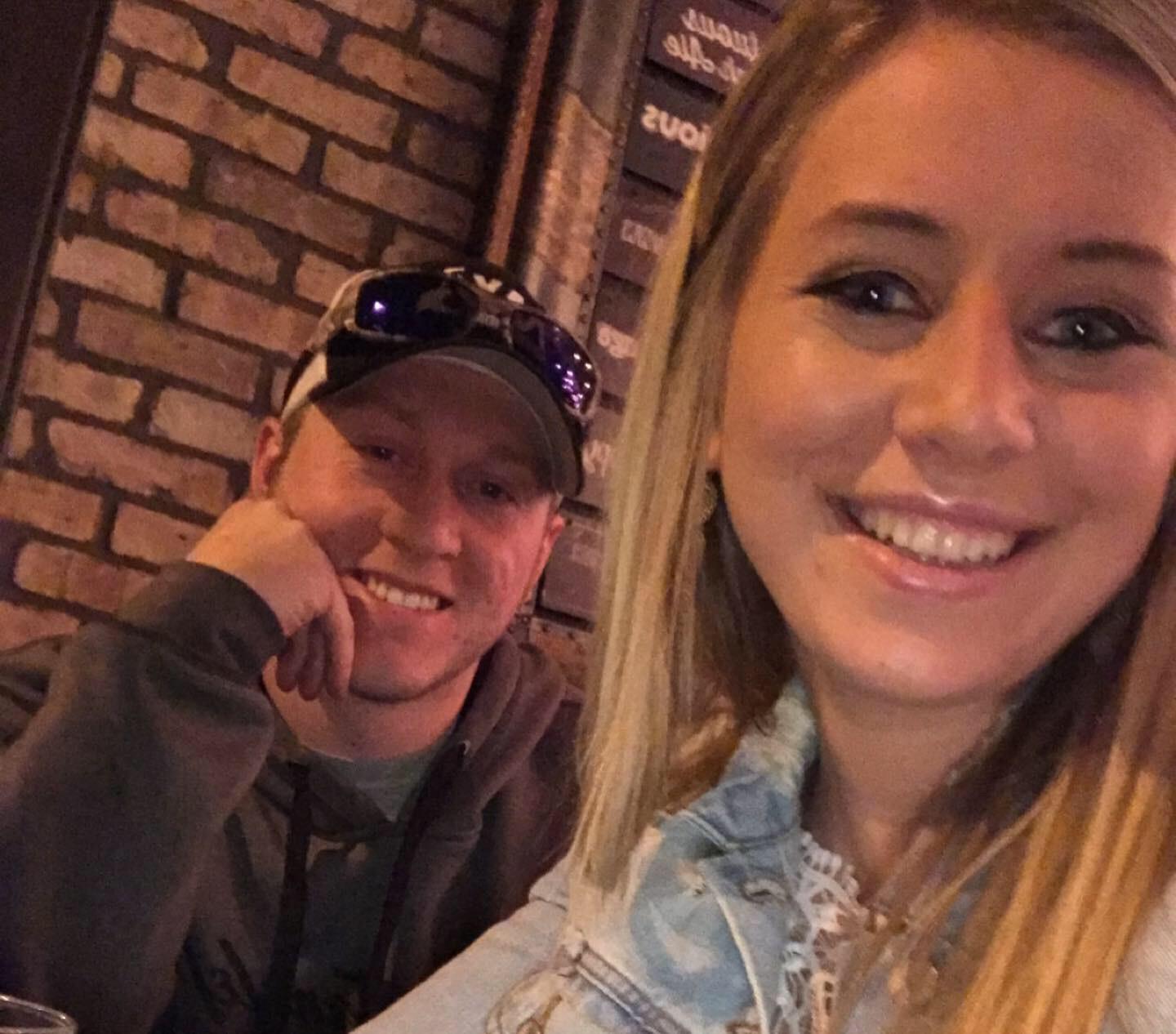 Dinner date at one of our favorite burger bars around "Lucy's" in beloit.