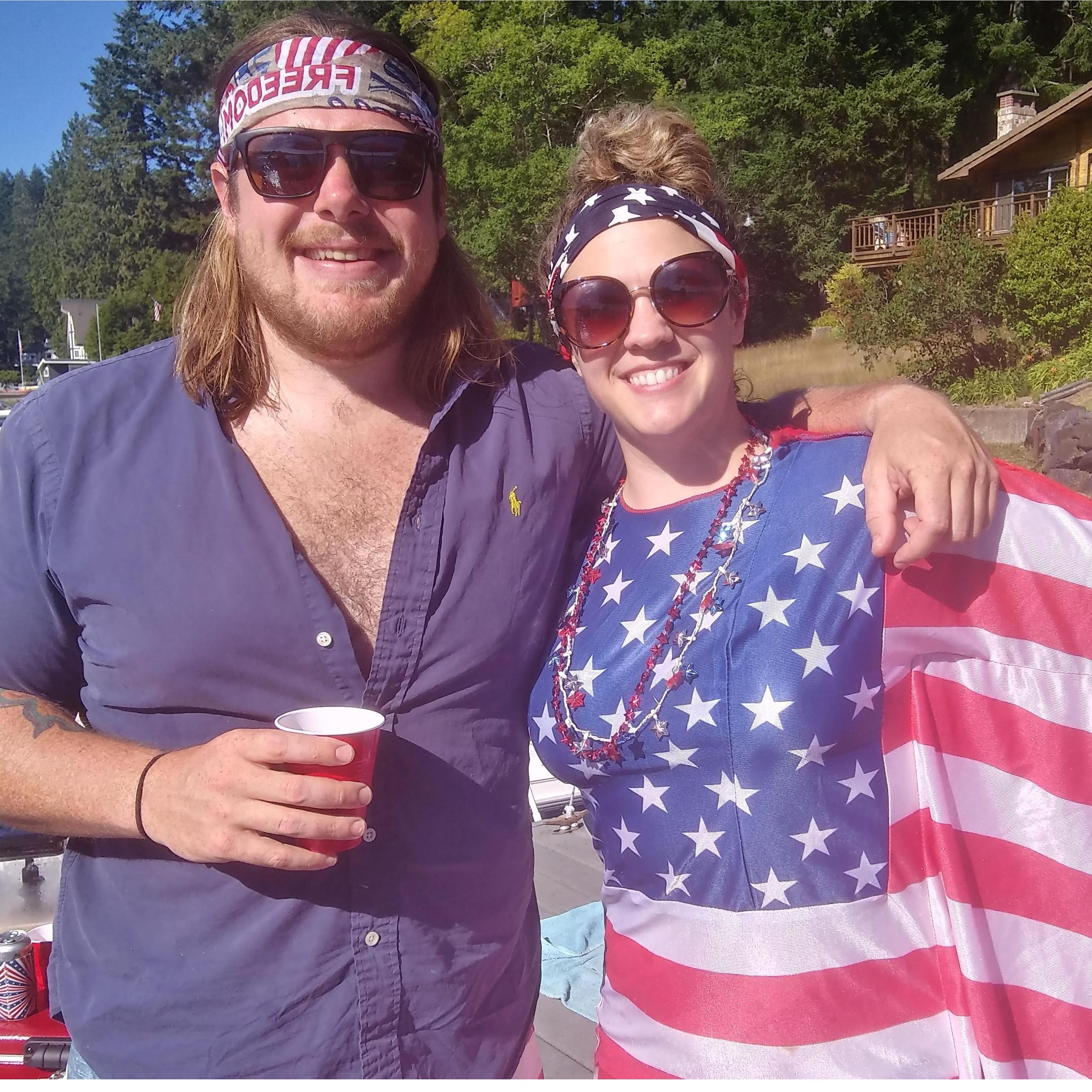 'Merica Day at Mason Lake! #MasonLake