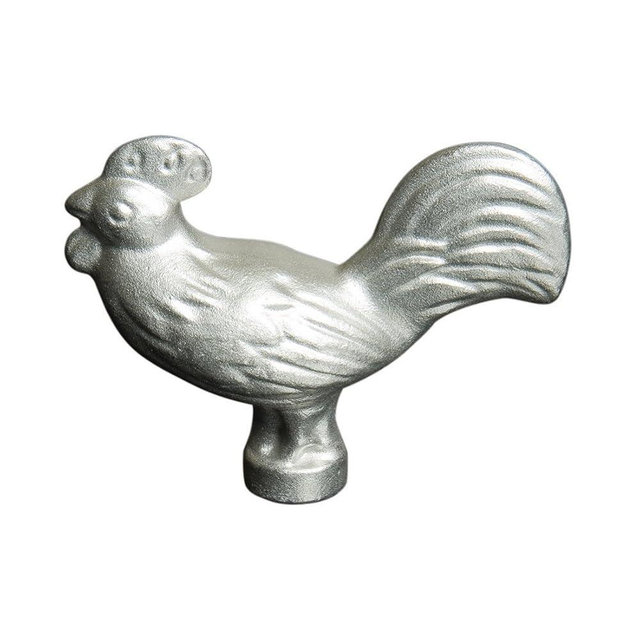 STAUB Cast Iron Animal Knob, One Size, Stainless Steel