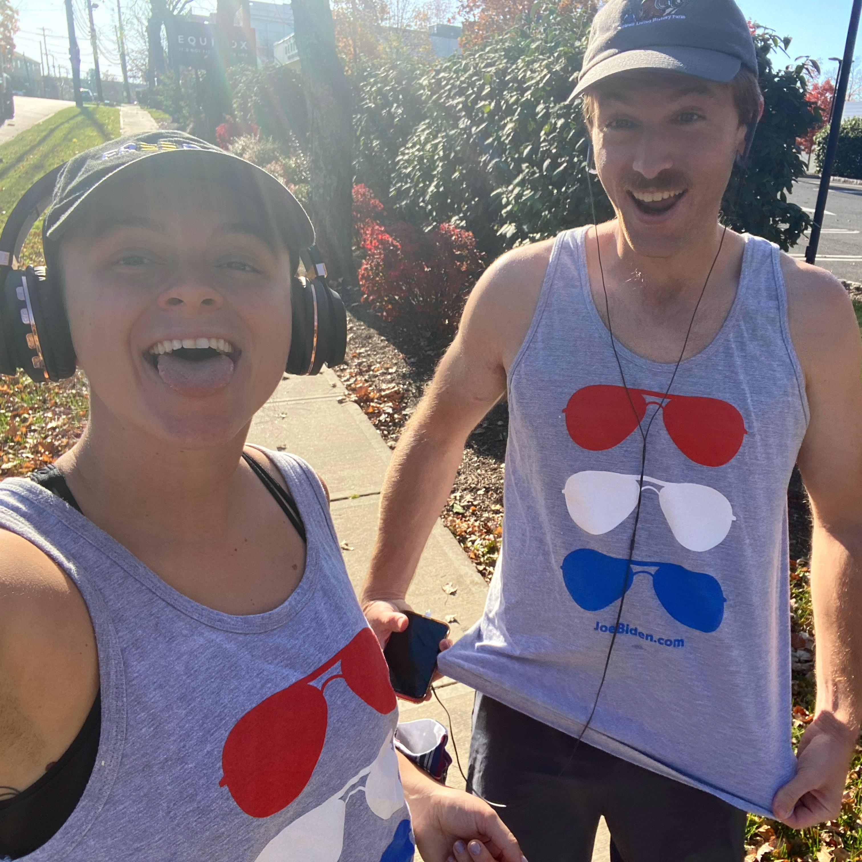 Out for a run