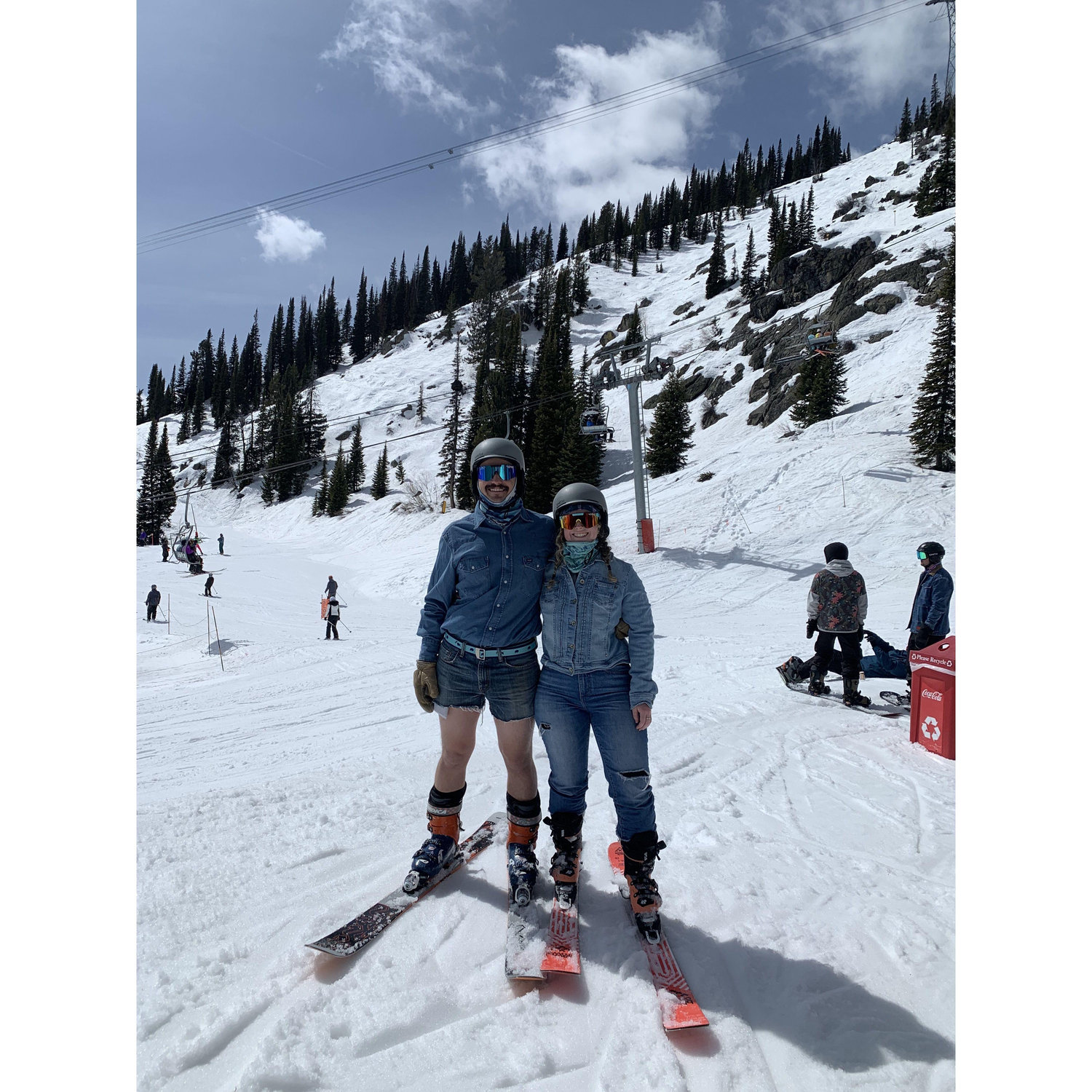 Gaper Day 2022 at Jackson Hole Mountain Resort, Wyoming.
