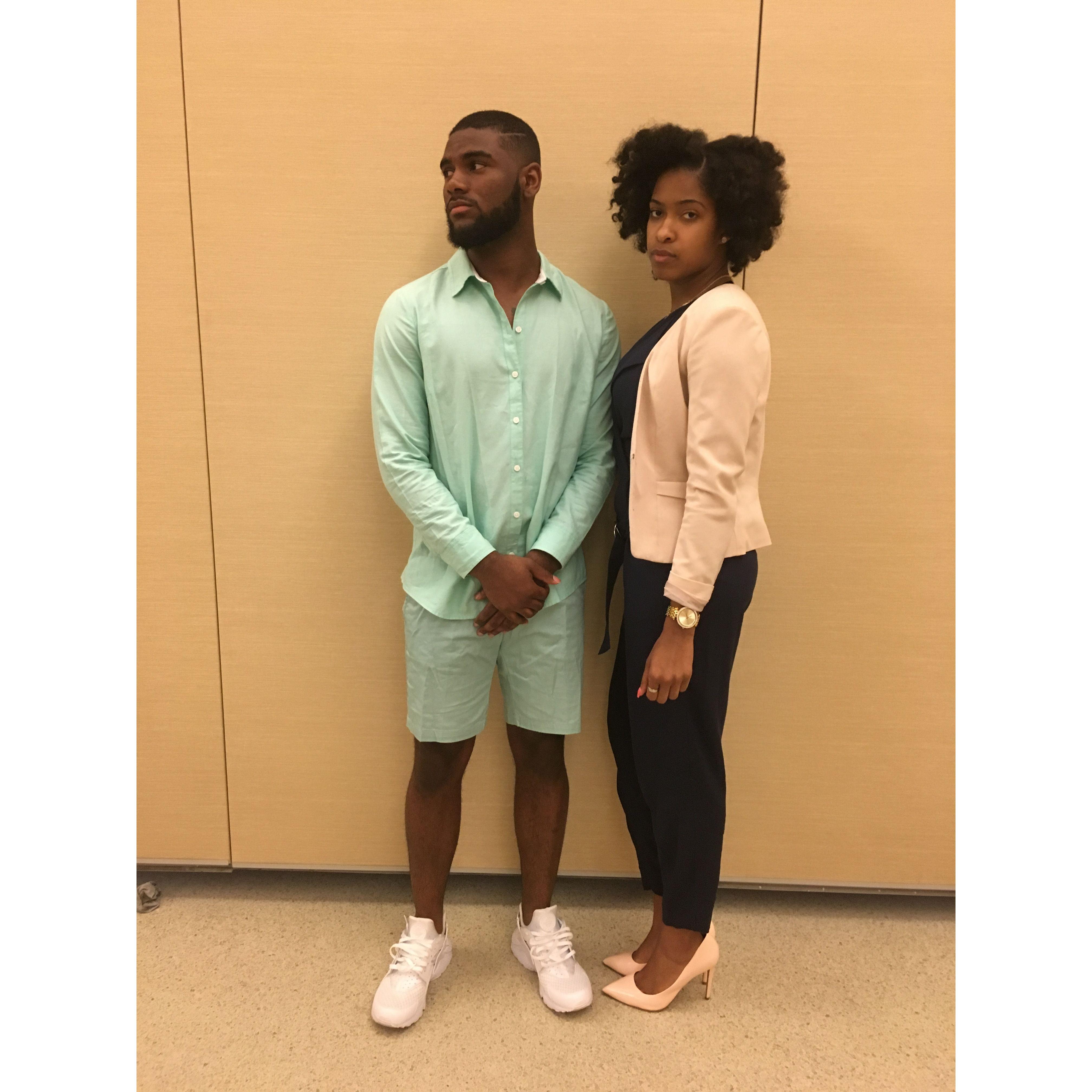 Another fashion show at Morgan.