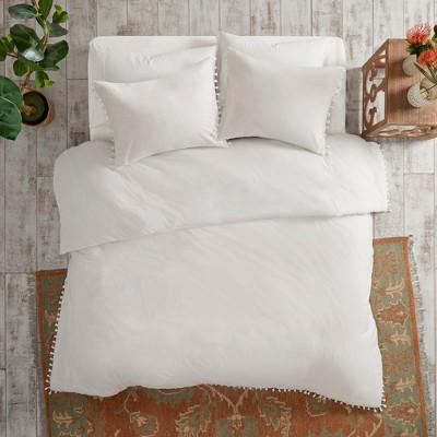 Corey King/california King 5pc Cotton Comforter Set Gray : Target