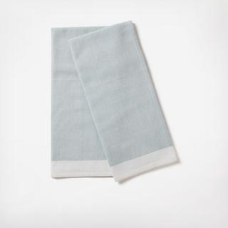 Diamond Chambray Organic Kitchen Towel, Set of 2