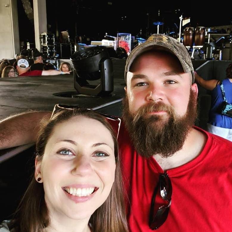 Our fourth Zac Brown Band found us right up against the stage. (Also, can we acknowledge Quinten's beard game? Epic.)