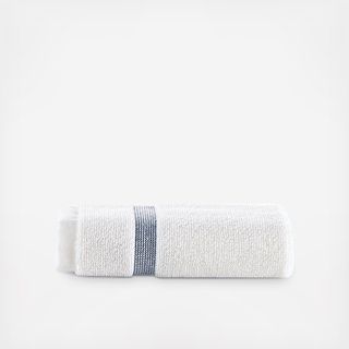 Contrast Border Wash Cloth